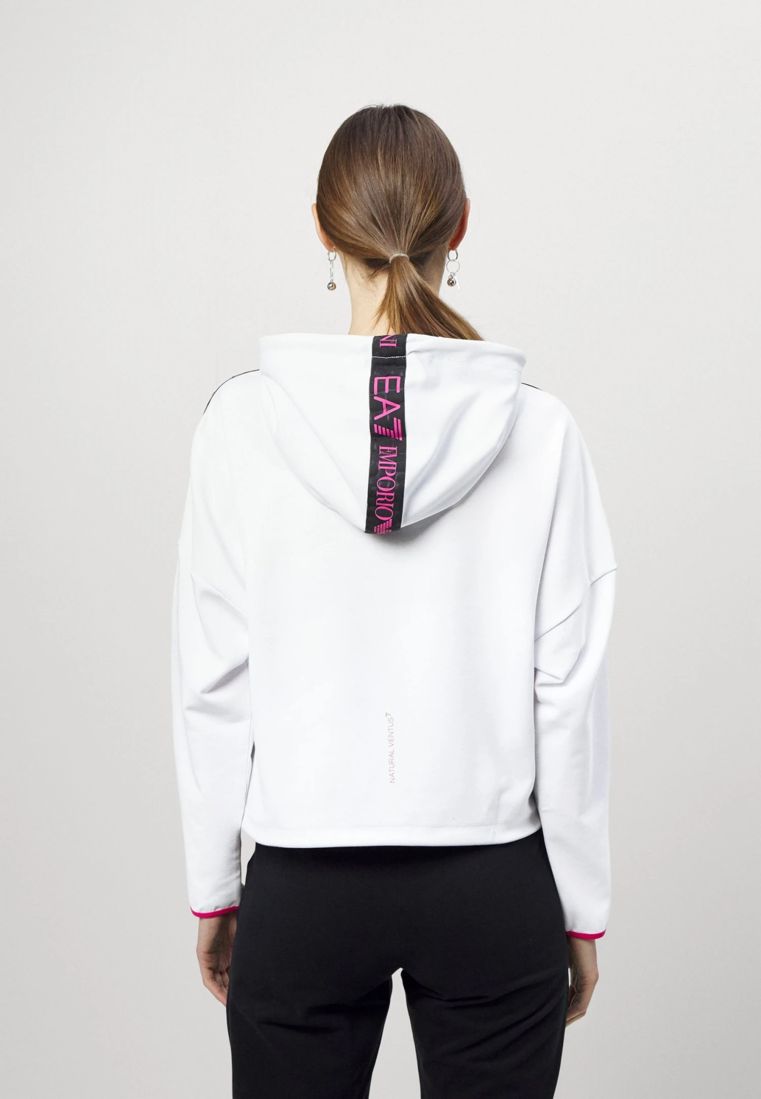 EA7 Emporio Armani Hoodie - White 5 EA7 Emporio Armani Hoodie - White - Bilde 3