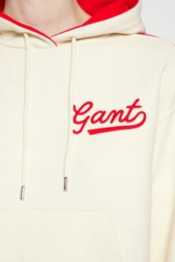 Gant Color Block Hoodie - Sweatshirt - Buttercream -Gant shop 1eab40cfc65548c98289ce27a2ec1d3f scaled