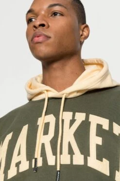 MARKET Colorblock Hoodie - Hoodie - Navy And Pine -Gant shop 1fe322dbfaf243cf99ec1bbc29372e06 scaled