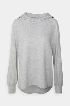 ONLY Tall Onlelcos Emma Hood- Hoodie - Light Grey Melange