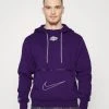 Nike Performance Los Angeles Lakers City Edition Courtside Hoodie - Hoodie - Dark Purple