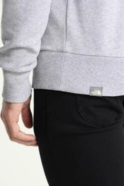 The North Face Raglan Box - Hoodie - Mottled Light Grey -Gant shop 20e620527eeb4bbe9b88b9a9f2a905cf