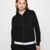 Guess Zip Hoodie - Pyjamasoverdel - Jet Black -Gant shop 21cb3d46823642378ae2bd6e8f609a86