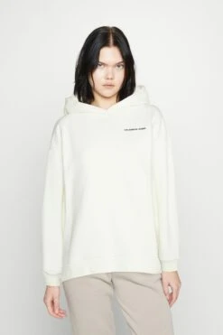 COLOURFUL REBEL Panther Moon Clean Hoodie - Sweatshirt - Off-White