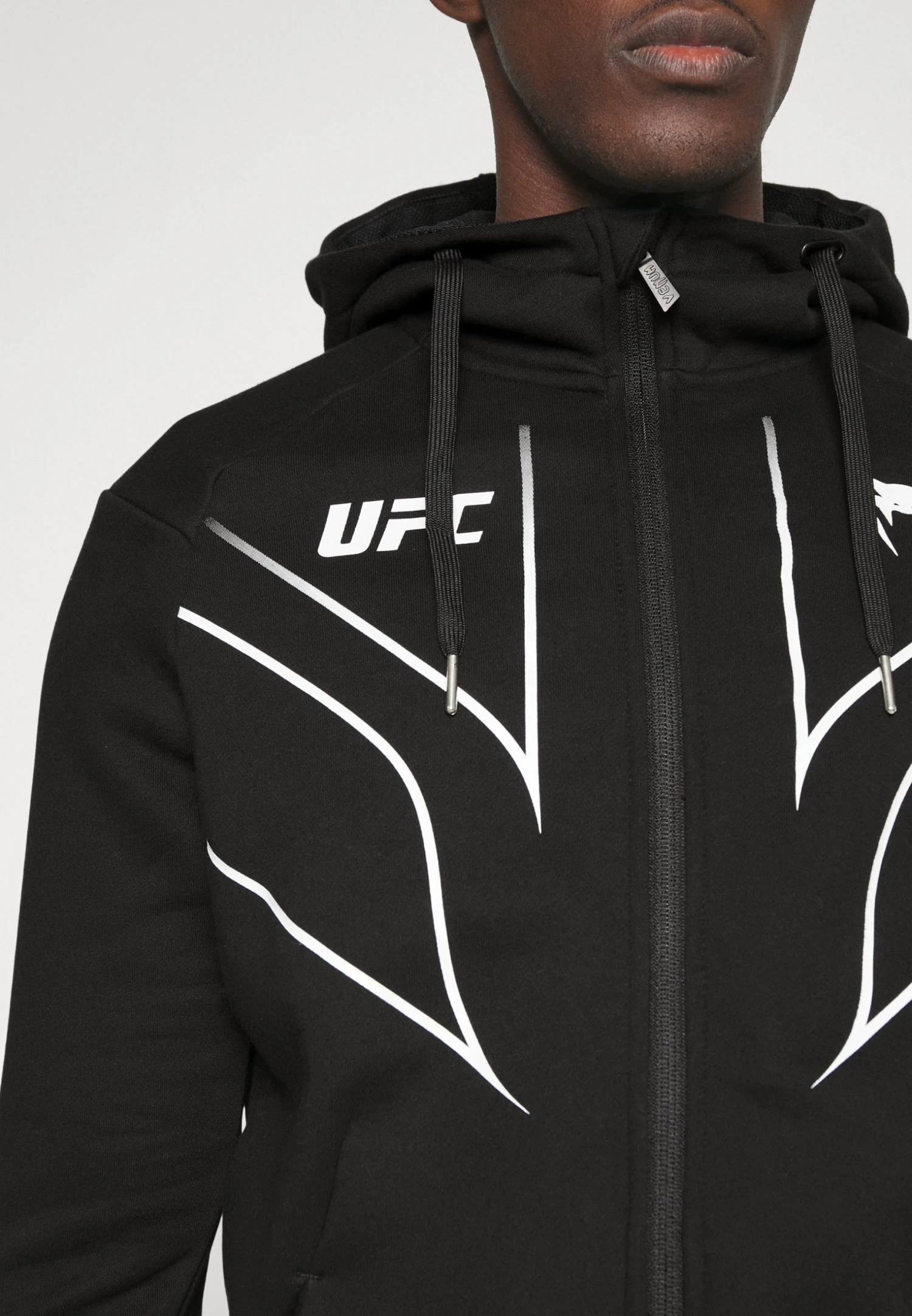 Venum Ufc Fight Night 2.0 Replica Men'S Full Zip Hoodie - Sweatjakke - Black 8 Venum Ufc Fight Night 2.0 Replica Men'S Full Zip Hoodie - Sweatjakke - Black - Bilde 6