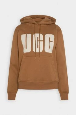 Ugg Logo Hoodie - Sweatshirt - Chestnut/Plaster -Gant shop 252429b342f7412ebfffa79e0282da95 scaled