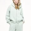 Pegador Hills Cropped Zip Hoodie Vintage - Sweatjakke - Washed Milky Green 1 Pegador Hills Cropped Zip Hoodie Vintage - Sweatjakke - Washed Milky Green -Gant shop 252f8730a3ce48c18fab460f973c0849