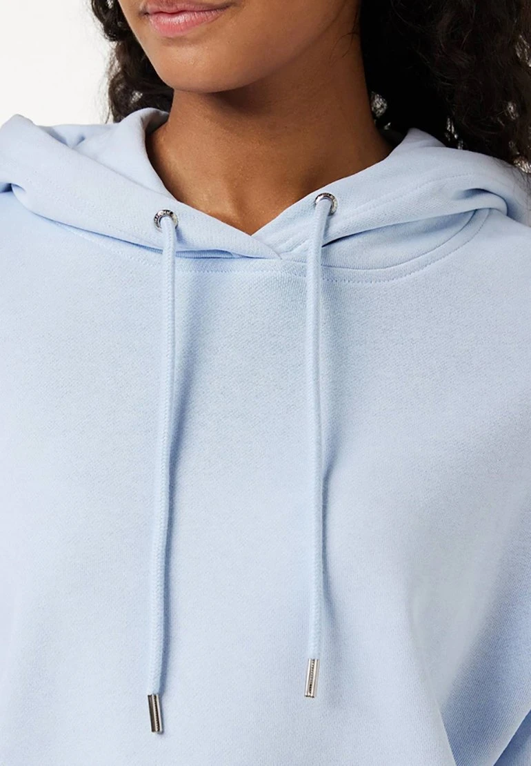 Tommy Hilfiger Monotype Slv Crop - Hoodie - Breezy Blue 6 Tommy Hilfiger Monotype Slv Crop - Hoodie - Breezy Blue - Bilde 4