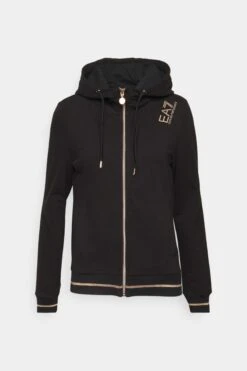 EA7 Emporio Armani Hoodie - Black/Gold -Gant shop 2632d3db8f004bceab4779461010ccdd scaled