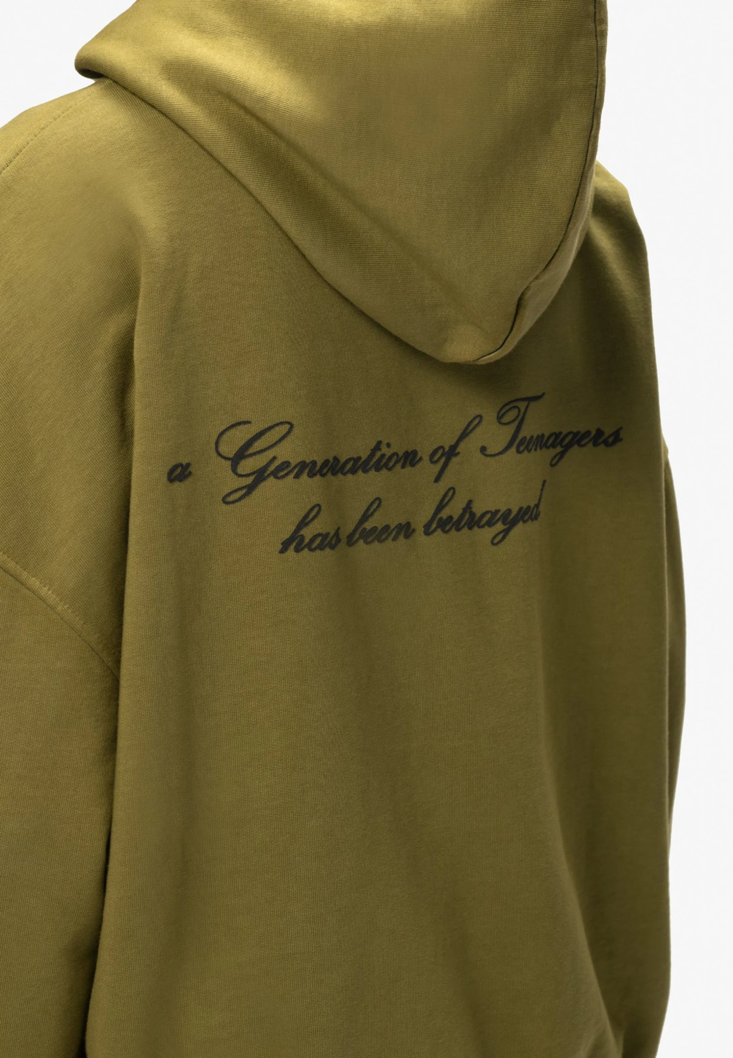 Pequs Betrayed Zip Hoodie Unisex - Sweatjakke - Olive 7 Pequs Betrayed Zip Hoodie Unisex - Sweatjakke - Olive - Bilde 5