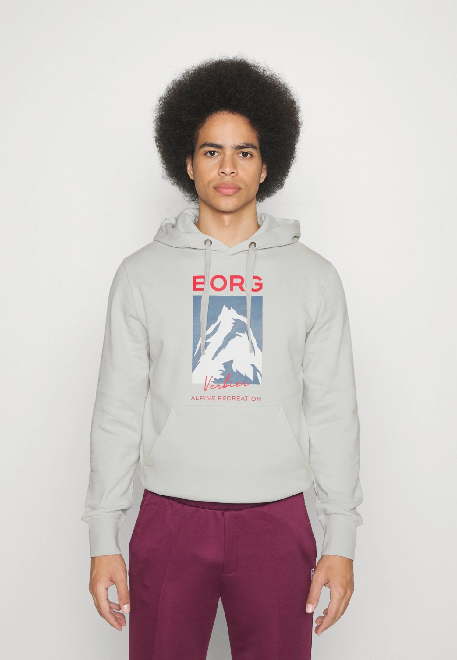 BJØRN BORG Hoodie - Hoodie - Glacier Gray 3 BJØRN BORG Hoodie - Hoodie - Glacier Gray