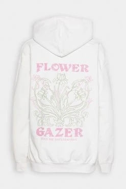 BDG Urban Outfitters Full Bloom Hoodie - Sweatshirt - Ecru -Gant shop 2841f8acc7614cf3b80fa881c68dcc4e scaled