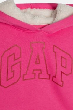 GAP Logo Toddler Girl - Hoodie - Devi Pink -Gant shop 28f041e350674360b393e01f462a5b5d scaled