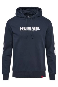 Hummel Legacy Logo - Hoodie - Blue Nights