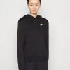 Nike Sportswear W Club Flc Std Po - Hoodie - Black -Gant shop 2d4926a8dd204fe580919dbb01afa8a4