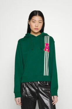 Adidas Originals Varsity Small Logo Hoodie - Sweatshirt - Dark Green -Gant shop 2e0118dc23344c23863c29dd21cd6608 scaled