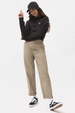 Alternative view of Dickies Oakport Cropped - Hoodie - Black