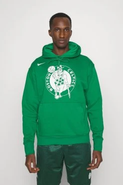 Nike Performance Nba Boston Celtics Logo Hoodie - Hoodie - Clover