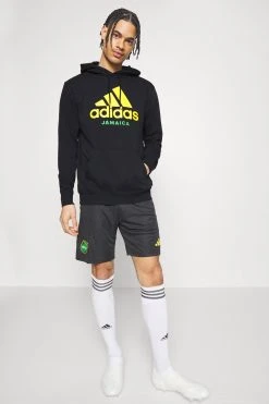 ADIDAS PERFORMANCE Jamaica Jff Dna Hoodie - Landslagsklær - Black -Gant shop 2ef911896bc14445a919e9f786e75f6e scaled