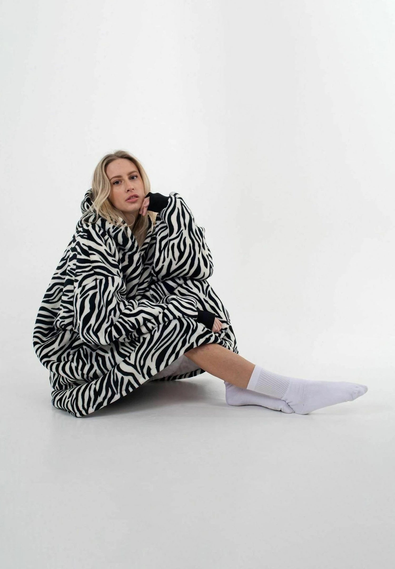 MegaHoodie Zebra - Hoodie - Zebra 8 MegaHoodie Zebra - Hoodie - Zebra - Bilde 6
