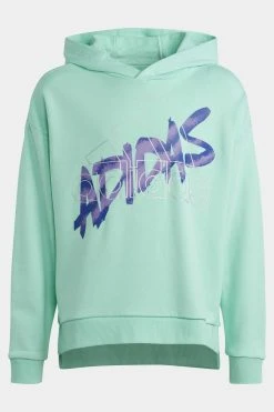 Adidas Sportswear Hoodie - Easy Green/Silver Met. -Gant shop 2fbfb6f7c5784090a68c3d68a50c788e