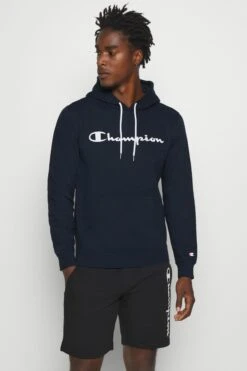 Champion Legacy Hooded - Hoodie - Dark Blue