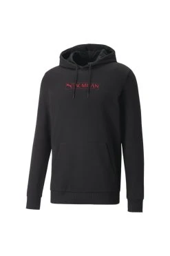 Puma Ac Milan Ftbllegacy- Hoodie - Black Tango Red