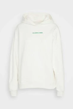 COLOURFUL REBEL Back Logo Clean Hoodie - Sweatshirt - Off White -Gant shop 30a1833a2a0645209520f17fd12c6a4f scaled