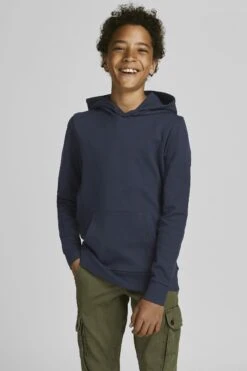 Jack & Jones Junior Jjebasic Jr - Hoodie - Navy Blazer -Gant shop 311257620bcc465e828418108a7306a4 scaled