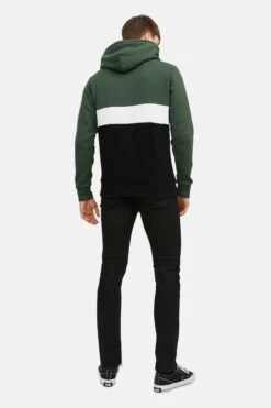 Jack & Jones Jjereid Blocking Hood - Hoodie - Mountain View -Gant shop 31a2a45da0944ed6859b59b1c1428449