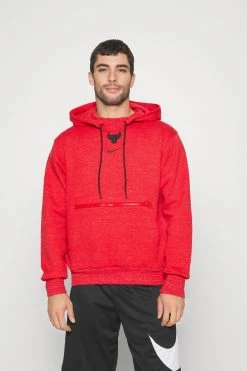 Nike Performance Nba Chicago Bulls Courtside - Hoodie - University Red