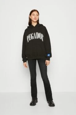 Alternative view of Pegador Aby Oversized Hoodie - Sweatshirt - Black