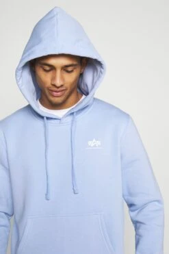 Alpha Industries Basic Hoody Small Logo - Hoodie - Light Blue 12 Alpha Industries Basic Hoody Small Logo - Hoodie - Light Blue -Gant shop 3651ba90a0e041a78949b579a7438b74 scaled