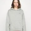 Jordan Hoodie - Grey Heather -Gant shop 37268cc28e204b5b8f0ed59f22410196