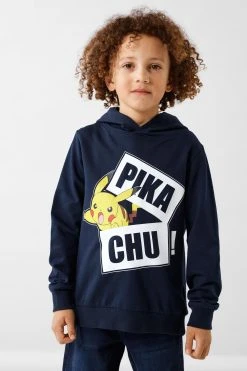 NAME IT Nkmjarel Pokemon - Hoodie - Dark Sapphire