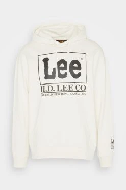 Lee Loose Logo - Hoodie - Ecru -Gant shop 38380931ce3c45e49bab4884b75fcfcd scaled