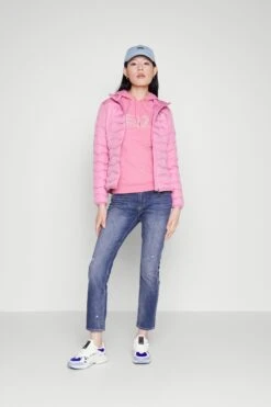 Alternative view of EA7 Emporio Armani Hoodie - Rosa/Gold