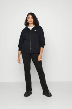 Alternative view of Nike Sportswear Club Hoodie - Sweatjakke - Black/White