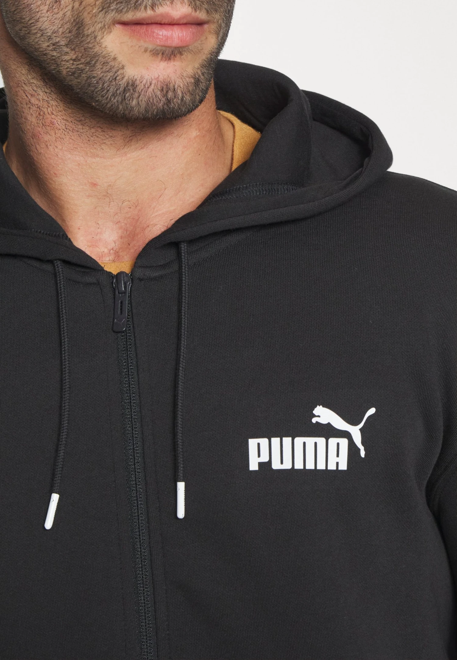 Puma Power Colorblock Full Zip Hoodie - Sweatjakke - Black 8 Puma Power Colorblock Full Zip Hoodie - Sweatjakke - Black - Bilde 6
