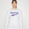 Reebok Hoodie - Sweatshirt - White 2 Reebok Hoodie - Sweatshirt - White -Gant shop 3c06838ecb104a5ea8a43b5245f5317a