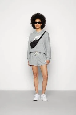 Alternative view of Nike Sportswear Gym Easy - Hoodie - Grey Heather/White