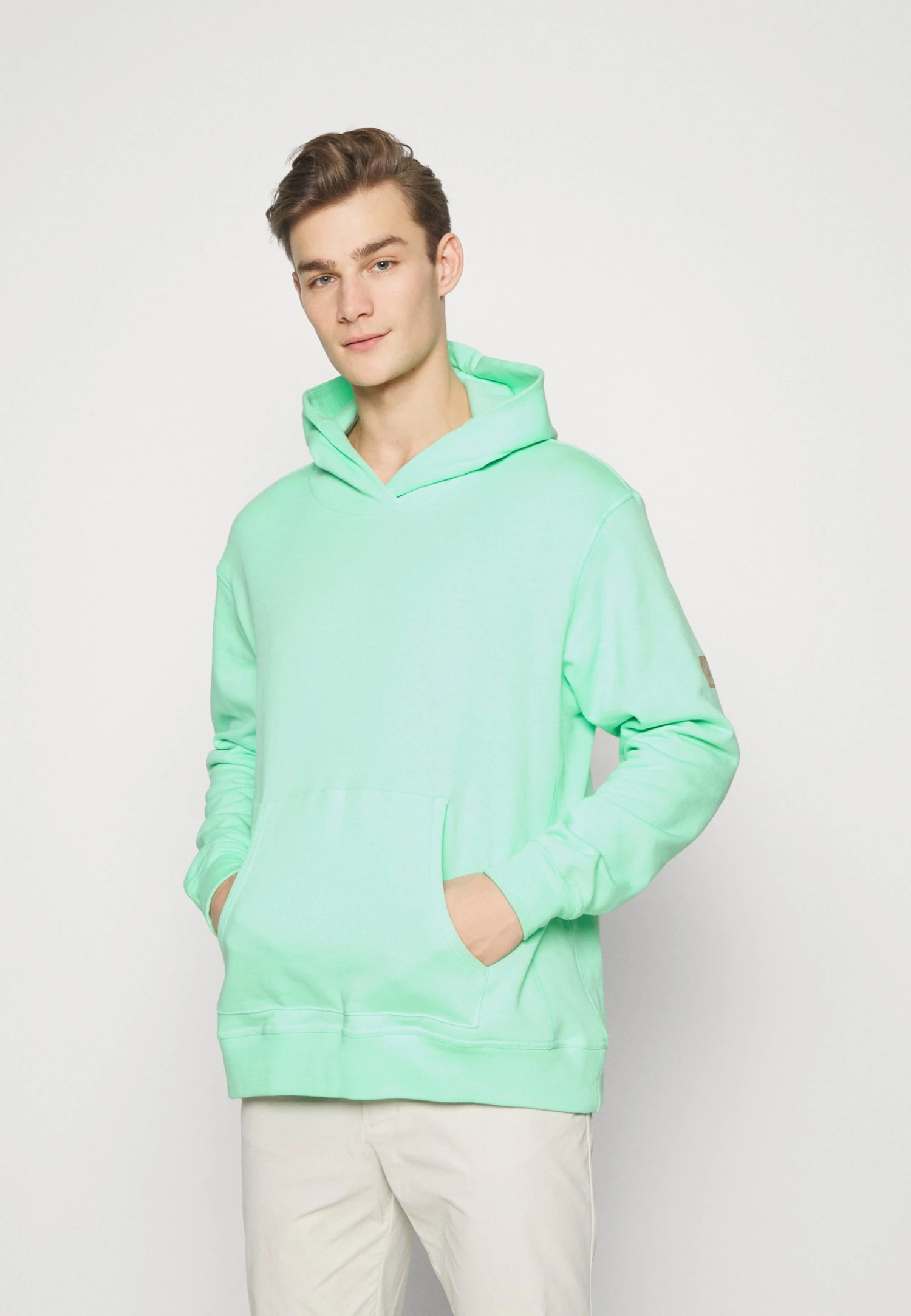 Adidas Golf Mens Adicross Hoodie - Strikkegenser - Pulse Mint 3 Adidas Golf Mens Adicross Hoodie - Strikkegenser - Pulse Mint
