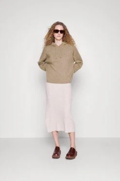 Alternative view of Davida Cashmere Hoodie - Strikkegenser - Mink