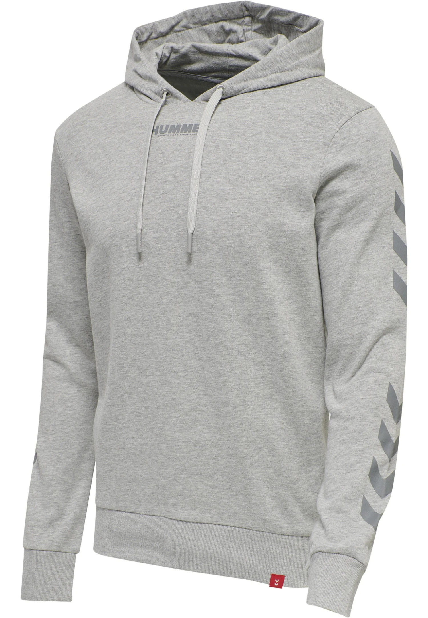 Hummel Hmllegacy - Hoodie - Grey Melange 5 Hummel Hmllegacy - Hoodie - Grey Melange - Bilde 3