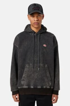 Diesel Hoodie - Black Dark Grey