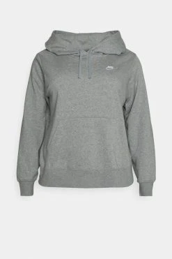 Nike Sportswear Club - Hoodie - Dark Grey Heather/White -Gant shop 404c42e913ce478ca00474e5ab7ab01a scaled