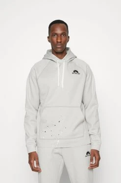 Nike Performance Hoodie - Light Iron Ore/Summit White Heather/Black -Gant shop 40cd9e1776214700b36eb05b0acf0629 scaled