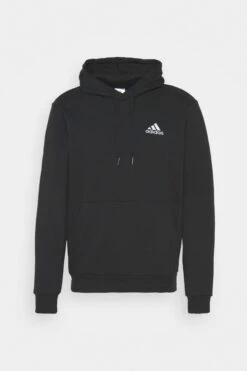 Adidas Sportswear Feelcozy- Hoodie - Black/White -Gant shop 41b344eaca5e4e3eaa82b1a6ae7e7965 scaled