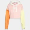 Tommy Jeans Collegiate - Hoodie - Cosmetic Peach/Multi-Coloured -Gant shop 422862f8b6ee40c3bbee17f12455e5af