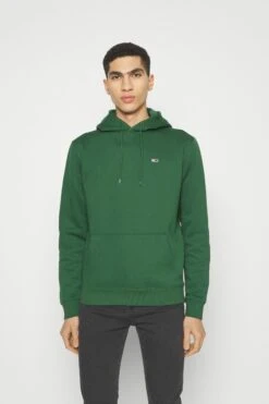 Tommy Jeans Exclusive Regular Hoodie Unisex - Sweatshirt - Collegiate Green